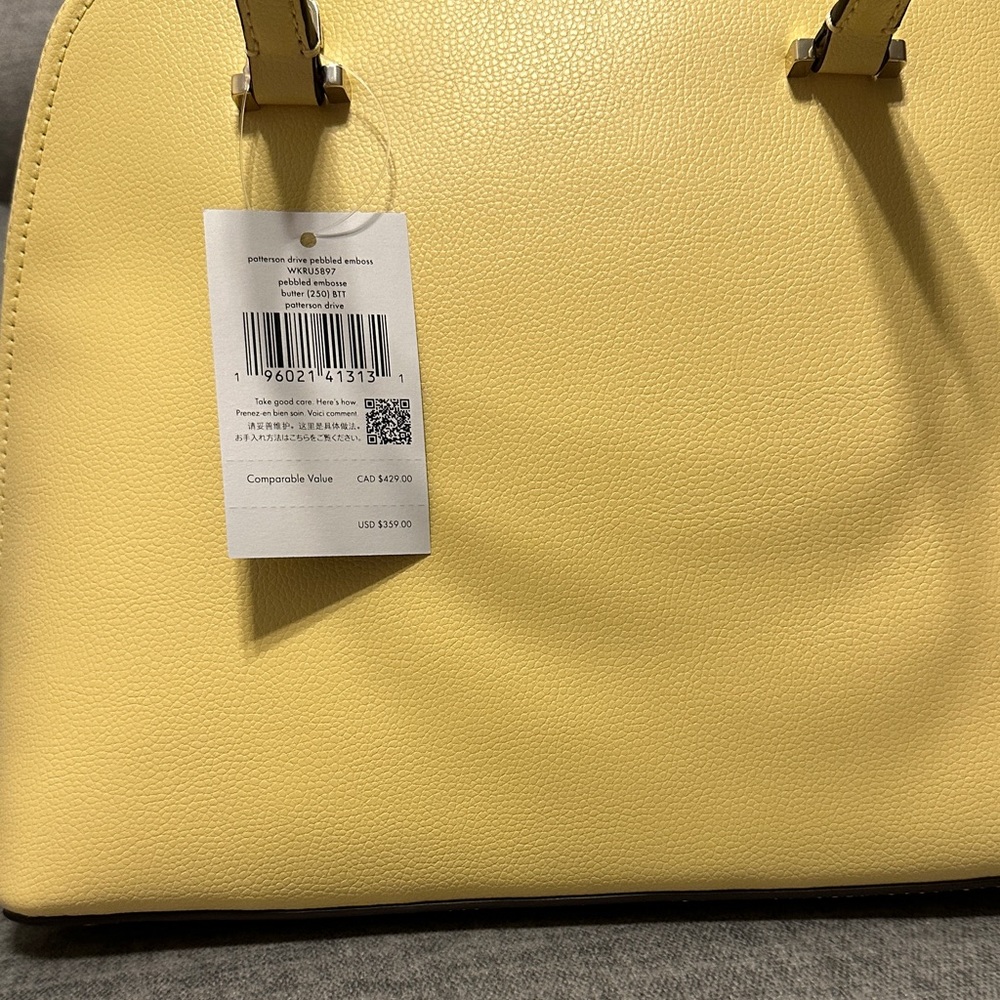 Kate Spade Lemon Satchel - Picture 2 of 4
